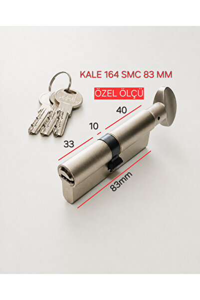 Kale Kilit Kale 164 Smc Sistem Mandallı Barel 83mm Göbek Silindir 33 10 40 ÖZ...