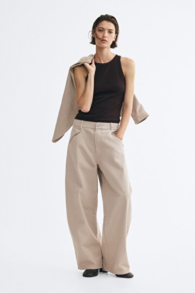 H&M Barrel Regular Waist Jeans