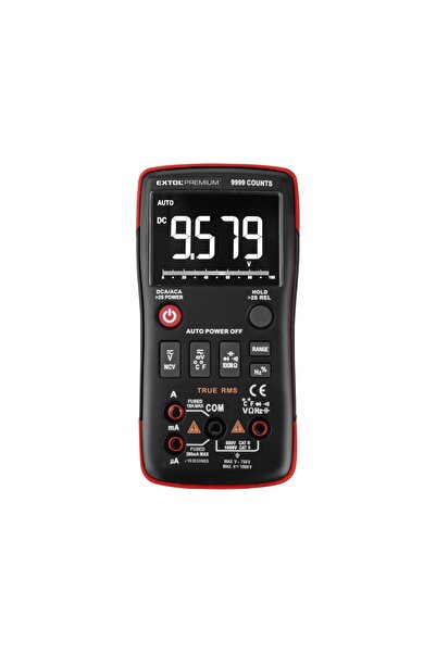 Extol Premium Multimetru digital, 8831251, True RMS, afișaj iluminat din spate