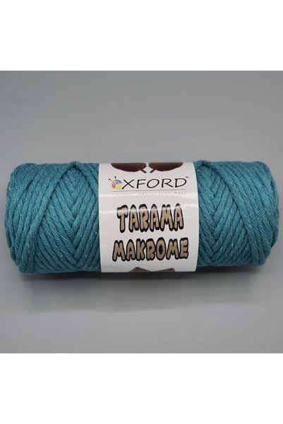 Oxford İplik Tarama Macrame 5 mm - 058 Turquoise Blue