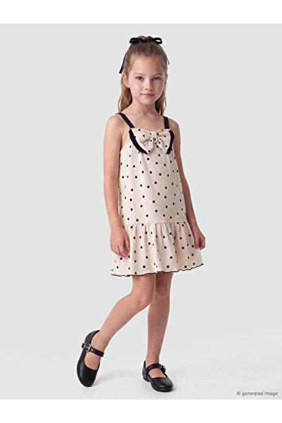 LC Waikiki Timeless Clothing & Timeless Choices Bow Detailed Polka Dot Girls'...