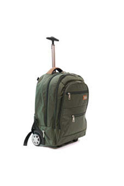 Ella Icon Backpack WITH TROLLEY ATHENA GREEN 49X35x23 cm
