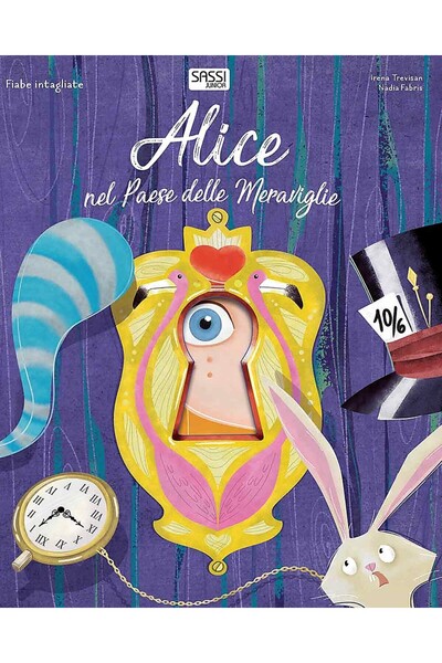 SASSI DieCut Reading Alice In Wonderland