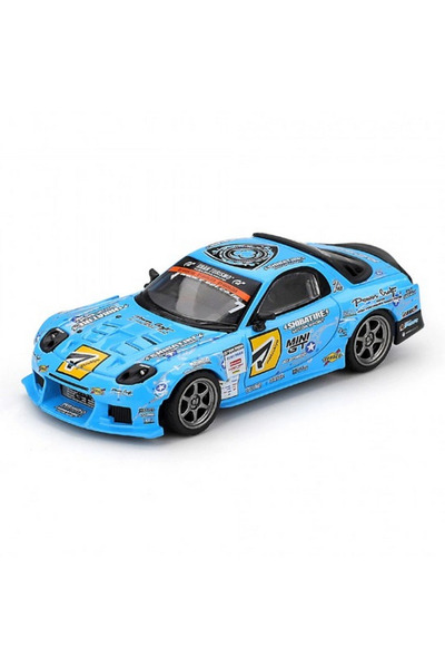 NW NessiWorld 1/64 مازدا RX-7 RE-Amemiya 2025 D1GP