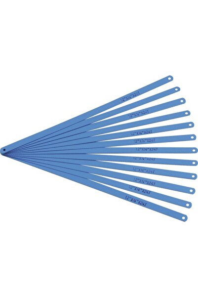 OEM Meister 300mm hand saw blades for metals (bomfaier), pack of 12 pieces