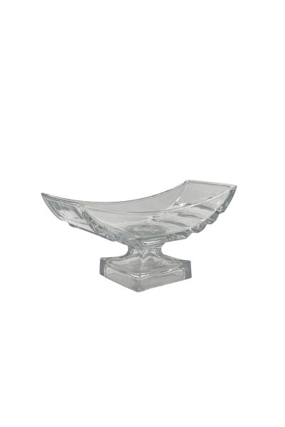 B&D Glass Bowl with Stand – Elegant Elevated Serving Bowl for Desserts, Fruit...