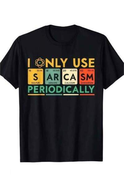 23ERVA 1pc Womens Sarcasm Chemistry Science TshirtCotton 180gsm.Printed Tee.U...