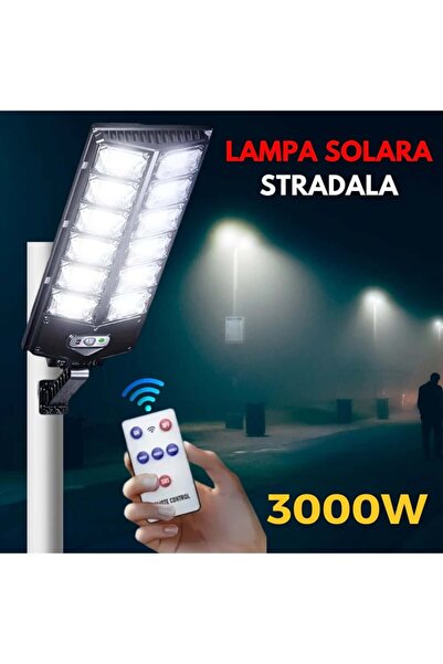 OEM Lampa solară stradală 3000W 70 CM W789B-6 - set 1 bucata