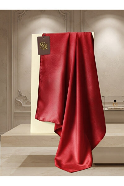İSTANBULSTYLEMODA Crystal Scarf Shiny Satin Textured Hijab Evening Dress Scar...