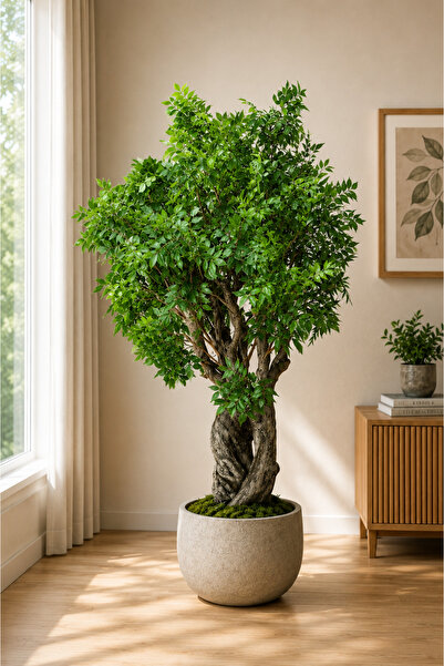 Generic Lifelike Huge Artificial Ficus Tree - 240 CM Height