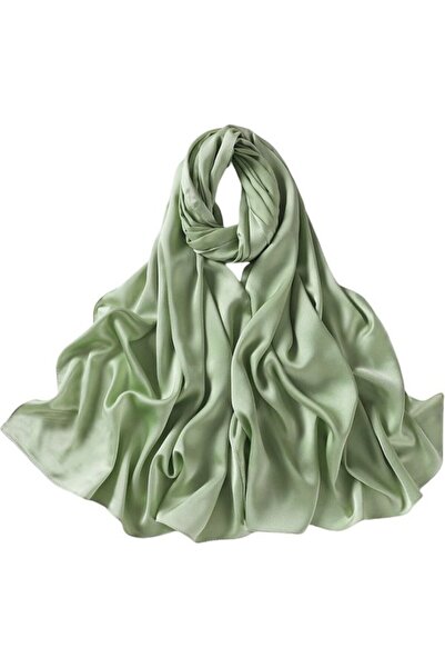 STARSTAR Women's satin shawl apricot pink 65x220cm elegant evening/party.