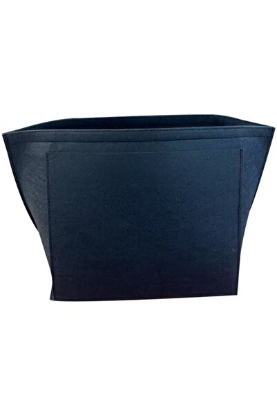STARSTAR Felt bag L 28x25x17cm storage cosmetic travel tote.