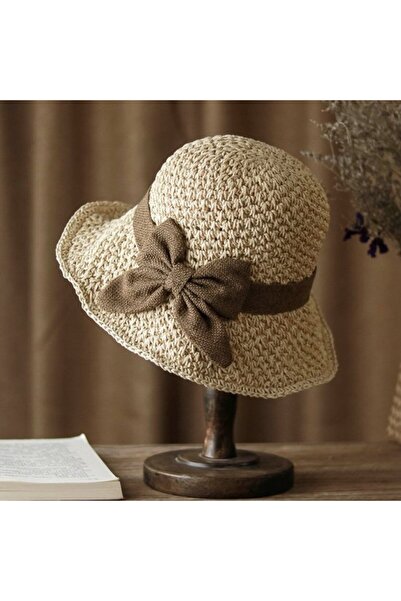 STARSTAR An elegant French straw hat for women - a hand-woven fisherman's wit...