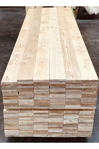 WOOD 10 adet 1,8x7x95 cm Silinmiş Çam Tahta | Çam Kereste | Ahşap Tahta | Hobi ve Dekorasyon