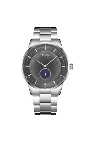 TRNDA Men's Stainless Steel Watch, Silver Gradient Dial | Trnda43ss