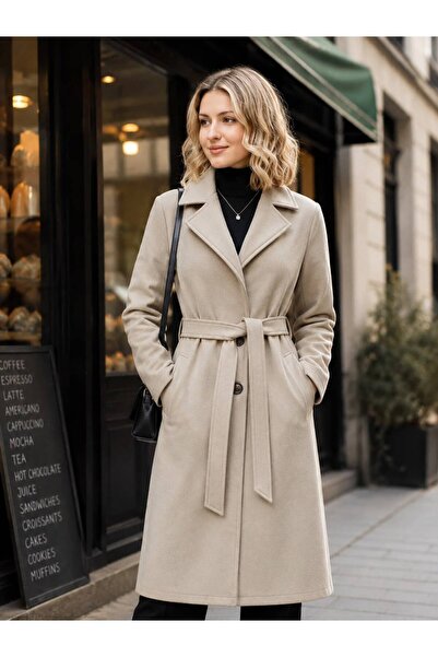 MOT Women's Belted Cashmere Coat