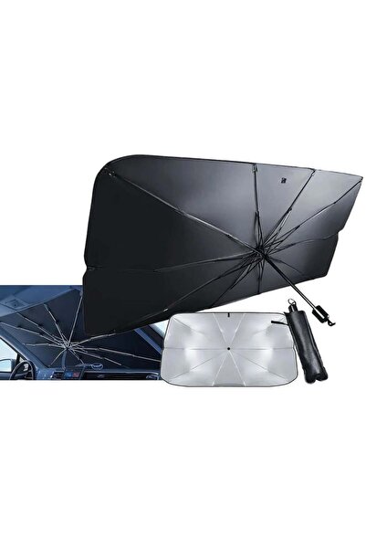 OEM Parasolar parbriz tip umbrelă 130x70 cm, protecție UV