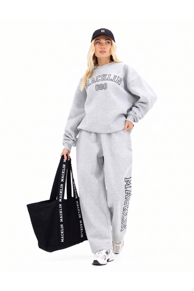 darkopia Unisex Men's Women's Macklın086 Printed Oversize 3 Thread Crew Neck ...