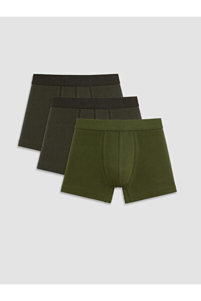 LC Waikiki Boxeri bărbați din bumbac elastic, pachet de 3