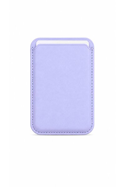 n noppax Micro Woven Wallet Leather Card Holder with Magsafe for iPhone