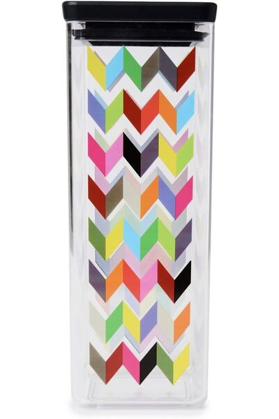 French Bull 118DSC 3 Piece Pantry Airtight Stackable Dry Food Storage Contain...