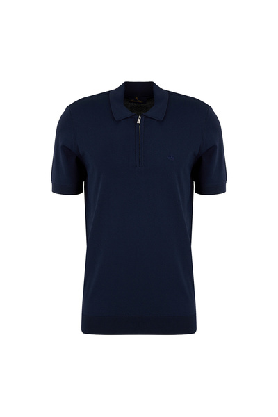 BROOKS BROTHERS Lacivert Erkek Polo T-Shirt BBSS26MKL015