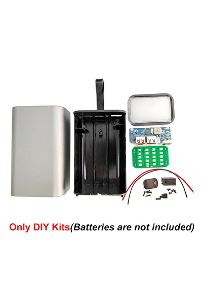Choice black DIY 6×21700 Power Bank Case Max30000mAh PD QC22.5W FastCharge Ty...