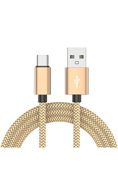 choice2 2m GD Nylon Data Cable Fast Charger USB A to Type C Charging Cable Fo...