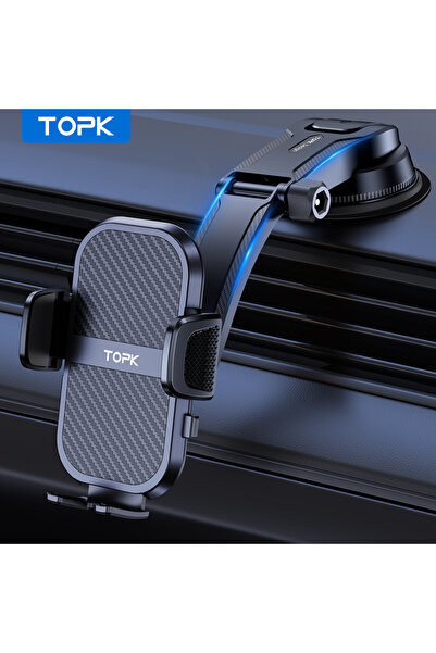 Choice3 Dashboard Only TOPK Universal Car Phone Holder 360°Rotation Cell Phon...