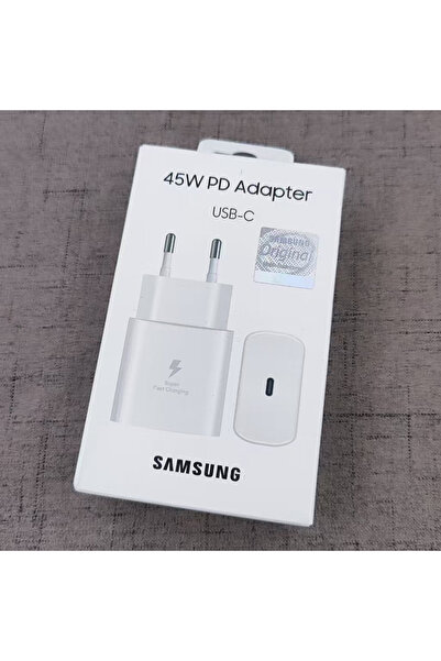 Choice SAMSUNG White EU Adapter S25 Note 20 10 Ultra Charger 45W Super Fast C...