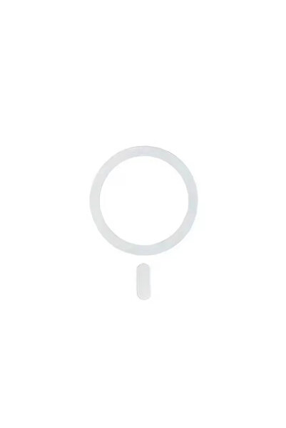 Choice10 1PC White Universal Magnetic Metal Plate Ring for Magsafe Wireless C...