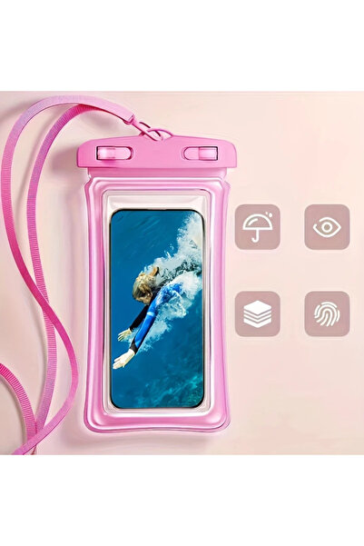 choice2 pink IP68 Universal Waterproof Phone Cases Bag For IPhone17 16 15 14 ...