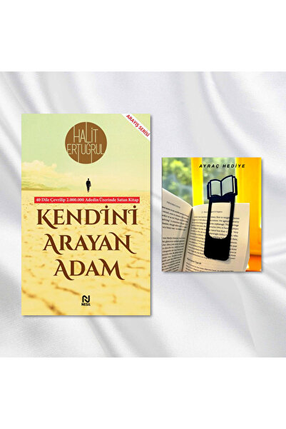Nesil Yayınları KENDİNİ ARAYAN ADAM / KİTAP FİGÜRLÜ KİTAP AYRACI HEDİYE