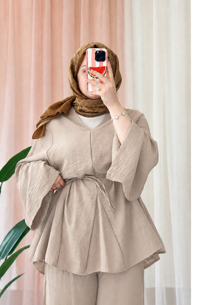 müqofficial Valera Tunic Set - Beige