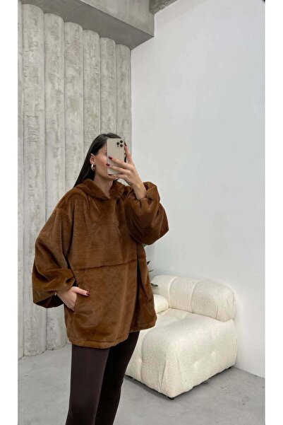 müqofficial Massi Plush Sweat - Bitter Brown