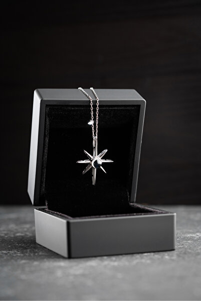 Silvano Jewelry 925 Ayar Gümüş Işıklı Kutuda 100 Dilde Seni Seviyorum Kolye