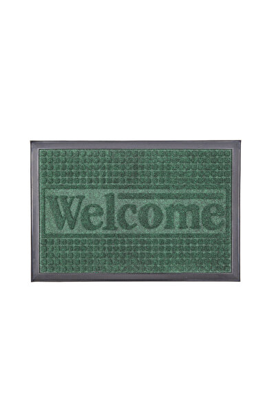 Casa Plastor Preș mochetă Welcome II verde 60x40 cm