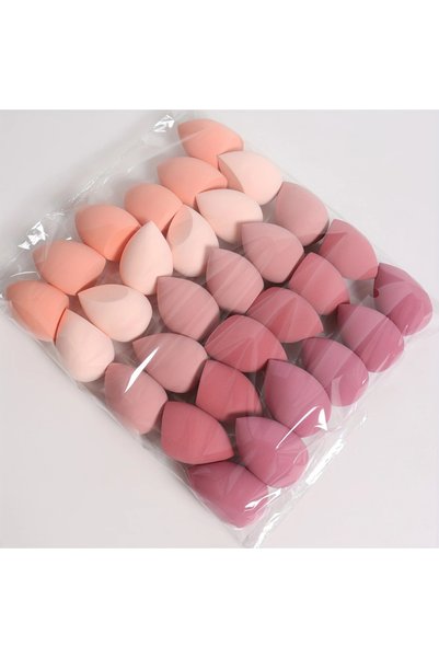 Choice8 7PCS-DFP-PINK1 مجموعة إسفنج مكياج مكونة من 7 قطع/18 قطعة، مناسبة لتطب...