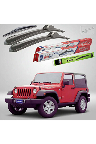 TEAMCAR Υαλοκαθαριστήρες Jeep Wrangler JK 2007-2018 |   Σετ Επίπεδων Στηριγμά...
