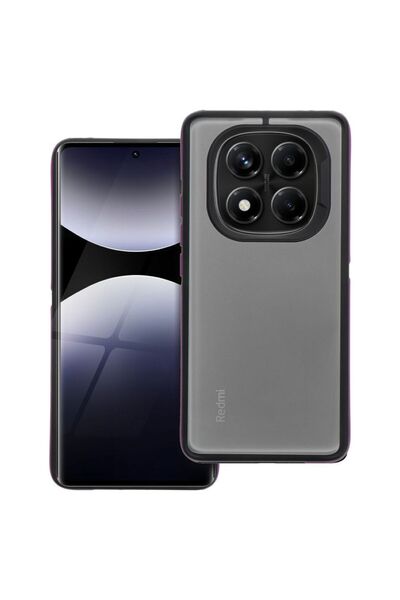 OEM Neo Case Υβριδική Θήκη Διαφανής / Μωβ (Xiaomi Redmi Note 14 Pro 4G)