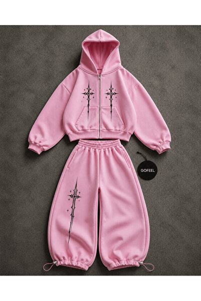 Gofeel Ophella Ethereal Baggy Fit Unisex Tracksuit Set (3 Threads)