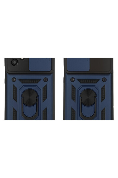 Sonique Θήκη Ring Armor CamPro για Samsung Galaxy A53 5G Μπλε