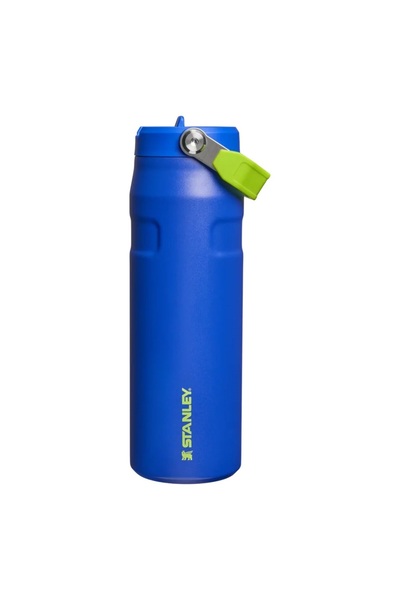 Stanley The IceFlow Flip Straw Pipetli Termos Bardak 0,70 LT Cobalt Chartreuse