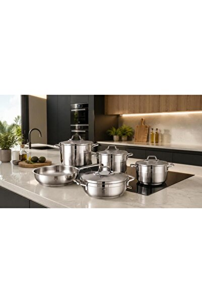 ROVAL Roval Turkish Delight 9 Pieces Set - 18/10 Stainless Steel
