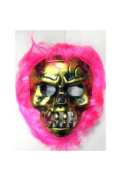 pınaxar Halloween pink hair mask