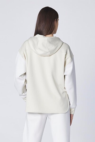 NO BRAND Bluza AERONAUTICA MILITARE - beżowy, L