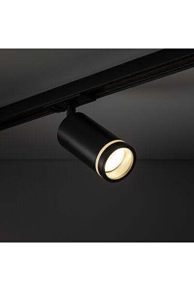 NO BRAND Lampă spot cu șină, monofazată, TRACER RING BLACK SLIM 10029 TK Li