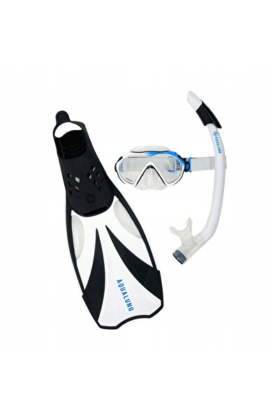 NO BRAND Mască de scufundări și ochelari Aqualung Compass Set, negru