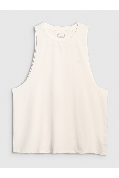 4F Tricou de antrenament fără mâneci pentru bărbați 4FWAW25TFSLM554
