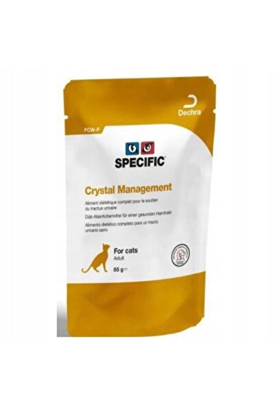 NO BRAND Hrană veterinară pentru pisici Crystal management fcw-p SPECIFIC 12x85g
